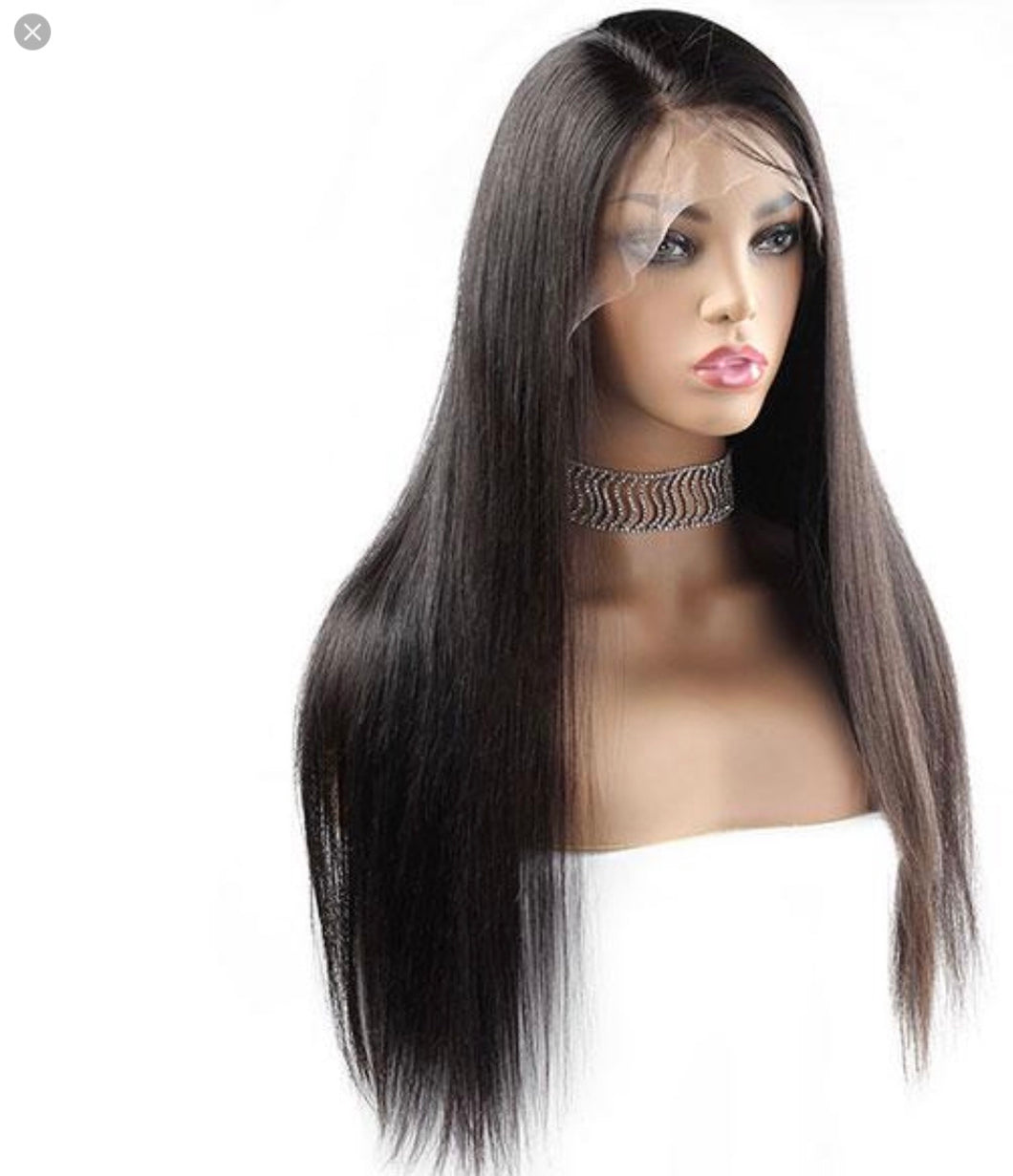 Peruvian Straight Lace Frontal Wig